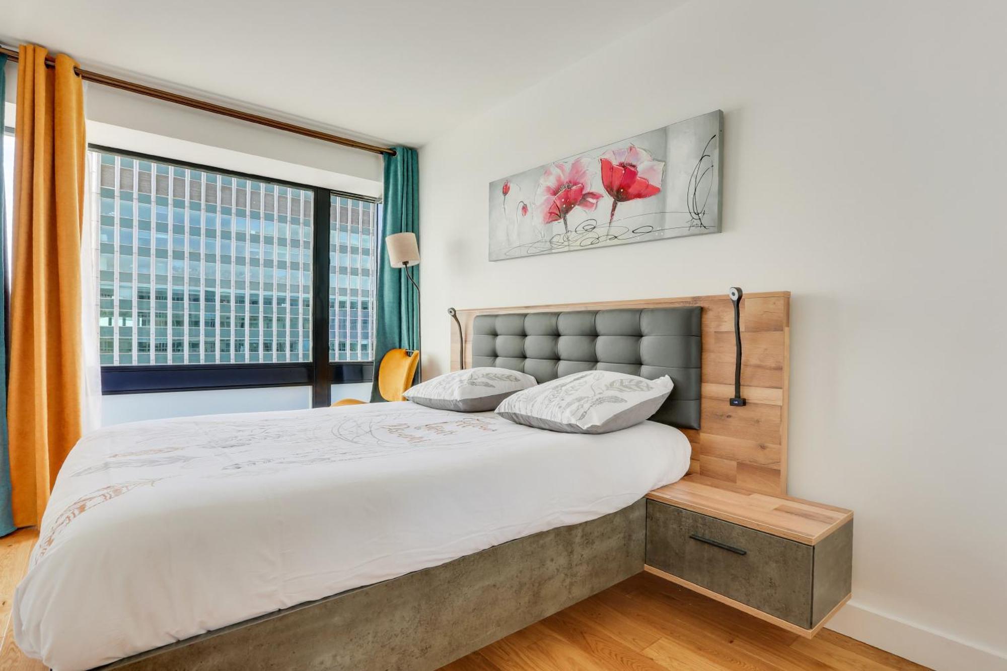 Paris Luxury Apartment 75M2 With Eiffel Tower View, 1 Min Metro, Parking Zewnętrze zdjęcie