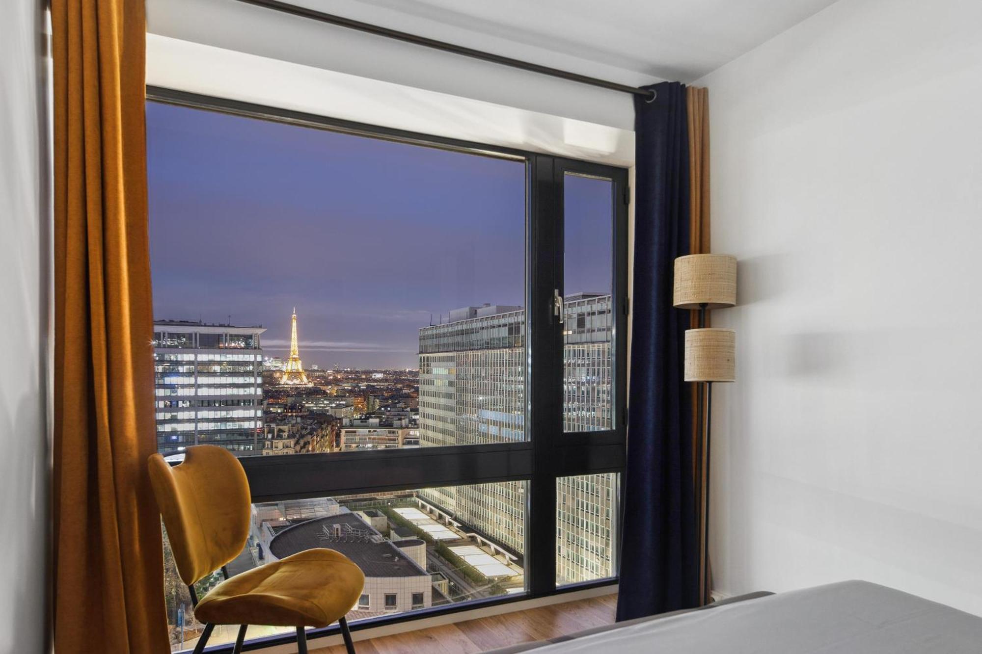 Paris Luxury Apartment 75M2 With Eiffel Tower View, 1 Min Metro, Parking Zewnętrze zdjęcie
